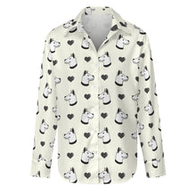 Load image into Gallery viewer, Majestic Dogo Argentino with Hearts Women's Shirt