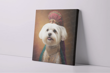 Load image into Gallery viewer, Radiant Raja Maltese Wall Art Poster-Art-Dog Art, Home Decor, Maltese, Poster-3