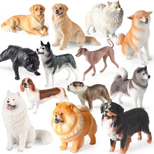 Load image into Gallery viewer, Muscular Brown Chocolate American Bully Figurine