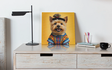 Load image into Gallery viewer, Tartan Tapestry Norwich Terrier Wall Art Poster-Art-Dog Art, Home Decor, Norwich Terrier, Poster-6