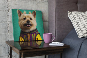 Traditional Threads Norwich Terrier Wall Art Poster-Art-Dog Art, Home Decor, Norwich Terrier, Poster-1