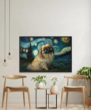 Load image into Gallery viewer, Cosmic Cutie Pekingese Wall Art Poster-Art-Dog Art, Dog Dad Gifts, Dog Mom Gifts, Home Decor, Pekingese, Poster-2