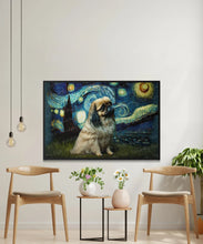 Load image into Gallery viewer, Magical Milky Way Pekingese Wall Art Poster-Art-Dog Art, Dog Dad Gifts, Dog Mom Gifts, Home Decor, Pekingese, Poster-2