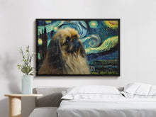 Load image into Gallery viewer, Starry Night Dreamer Pekingese Wall Art Poster-Art-Dog Art, Dog Dad Gifts, Dog Mom Gifts, Home Decor, Pekingese, Poster-5