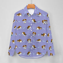 Load image into Gallery viewer, Playful Beagle Love Women's Shirt