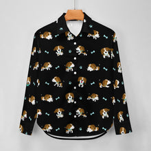 Load image into Gallery viewer, Playful Beagle Love Women's Shirt