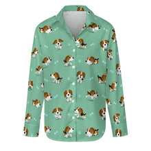 Load image into Gallery viewer, Playful Beagle Love Women's Shirt