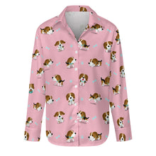 Load image into Gallery viewer, Playful Beagle Love Women's Shirt