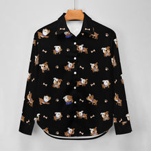 Load image into Gallery viewer, Playful English Bulldog Adventures Women's Shirt