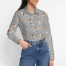 Load image into Gallery viewer, Playful Red Husky Adventures Women's Shirt