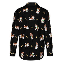 Load image into Gallery viewer, Playful Red Husky Adventures Women's Shirt