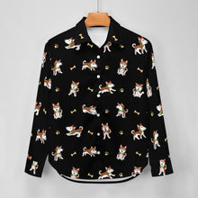 Load image into Gallery viewer, Playful Red Husky Adventures Women's Shirt