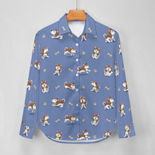 Load image into Gallery viewer, Playful Red Husky Adventures Women's Shirt