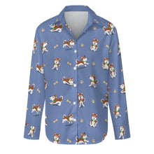 Load image into Gallery viewer, Playful Red Husky Adventures Women's Shirt