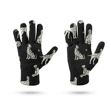 Load image into Gallery viewer, Playful Dalmatians love Touch Screen Gloves-Accessories-Accessories, Dog Dad Gifts, Dog Mom Gifts, Gloves-13