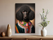 Load image into Gallery viewer, Chateau Cutie Black Poodle Wall Art Poster-Art-Dog Art, Dog Dad Gifts, Dog Mom Gifts, Home Decor, Poodle, Poster-8