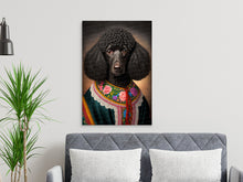 Load image into Gallery viewer, Chateau Cutie Black Poodle Wall Art Poster-Art-Dog Art, Dog Dad Gifts, Dog Mom Gifts, Home Decor, Poodle, Poster-7