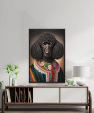 Load image into Gallery viewer, Chateau Cutie Black Poodle Wall Art Poster-Art-Dog Art, Dog Dad Gifts, Dog Mom Gifts, Home Decor, Poodle, Poster-6