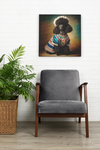 Elegance Noire Black Poodle Wall Art Poster-Art-Dog Art, Home Decor, Poodle, Poster-8