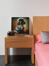 Load image into Gallery viewer, Elegance Noire Black Poodle Wall Art Poster-Art-Dog Art, Home Decor, Poodle, Poster-7
