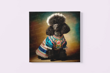 Load image into Gallery viewer, Elegance Noire Black Poodle Wall Art Poster-Art-Dog Art, Home Decor, Poodle, Poster-4