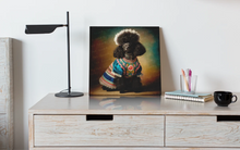 Load image into Gallery viewer, Elegance Noire Black Poodle Wall Art Poster-Art-Dog Art, Home Decor, Poodle, Poster-6