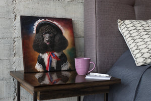 Parisian Chic Black Poodle Wall Art Poster-Art-Dog Art, Home Decor, Poodle, Poster-1