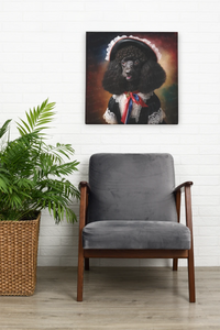 Parisian Chic Black Poodle Wall Art Poster-Art-Dog Art, Home Decor, Poodle, Poster-8
