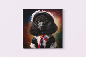 Parisian Chic Black Poodle Wall Art Poster-Art-Dog Art, Home Decor, Poodle, Poster-4