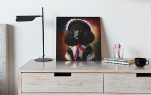 Parisian Chic Black Poodle Wall Art Poster-Art-Dog Art, Home Decor, Poodle, Poster-6