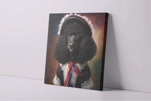 Parisian Chic Black Poodle Wall Art Poster-Art-Dog Art, Home Decor, Poodle, Poster-3