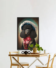 Load image into Gallery viewer, Poise and Pedigree Black Poodle Wall Art Poster-Art-Dog Art, Dog Dad Gifts, Dog Mom Gifts, Home Decor, Poodle, Poster-3