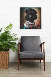 Precious Parisian Black Poodle Wall Art Poster-Art-Dog Art, Home Decor, Poodle, Poster-8