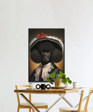 Load image into Gallery viewer, Traditional French Attire Black Poodle Wall Art Poster-Art-Dog Art, Dog Dad Gifts, Dog Mom Gifts, Home Decor, Poodle, Poster-3