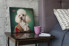 Load image into Gallery viewer, Le Pooch de Versailles White Poodle Wall Art Poster-Art-Dog Art, Home Decor, Poodle, Poster-5