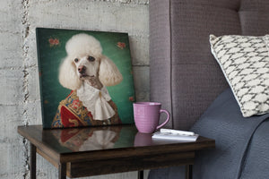 Le Pooch de Versailles White Poodle Wall Art Poster-Art-Dog Art, Home Decor, Poodle, Poster-5