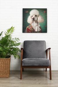 Le Pooch de Versailles White Poodle Wall Art Poster-Art-Dog Art, Home Decor, Poodle, Poster-8