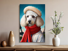 Load image into Gallery viewer, Parisian Fantasy White Poodle Wall Art Poster-Art-Dog Art, Dog Dad Gifts, Dog Mom Gifts, Home Decor, Poodle, Poster-8