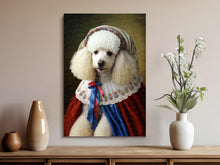 Load image into Gallery viewer, Portrait of Elegance White Poodle Wall Art Poster-Art-Dog Art, Dog Dad Gifts, Dog Mom Gifts, Home Decor, Poodle, Poster-8