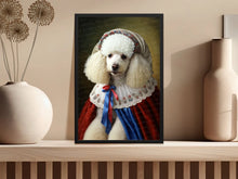 Load image into Gallery viewer, Portrait of Elegance White Poodle Wall Art Poster-Art-Dog Art, Dog Dad Gifts, Dog Mom Gifts, Home Decor, Poodle, Poster-5