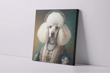 Load image into Gallery viewer, Regal Pompon White Poodle Wall Art Poster-Art-Dog Art, Home Decor, Poodle, Poster-3