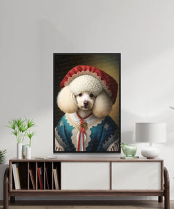 Regal Renaissance White Poodle Wall Art Poster-Art-Dog Art, Dog Dad Gifts, Dog Mom Gifts, Home Decor, Poodle, Poster-6