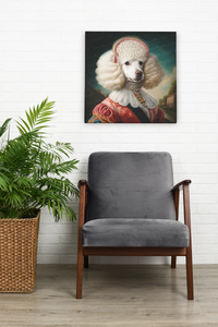 Versailles Vanilla White Poodle Wall Art Poster-Art-Dog Art, Home Decor, Poodle, Poster-8
