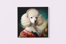Load image into Gallery viewer, Versailles Vanilla White Poodle Wall Art Poster-Art-Dog Art, Home Decor, Poodle, Poster-4