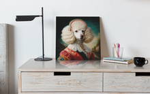 Load image into Gallery viewer, Versailles Vanilla White Poodle Wall Art Poster-Art-Dog Art, Home Decor, Poodle, Poster-6