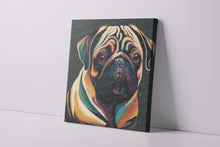 Load image into Gallery viewer, Chromatic Contemplation Cubist Pug Wall Art Poster-Art-Dog Art, Dog Dad Gifts, Dog Mom Gifts, Home Decor, Poster, Pug-4