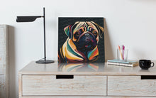 Load image into Gallery viewer, Chromatic Contemplation Cubist Pug Wall Art Poster-Art-Dog Art, Dog Dad Gifts, Dog Mom Gifts, Home Decor, Poster, Pug-5