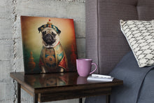 Load image into Gallery viewer, Chinese Emperor Fawn Pug Wall Art Poster-Art-Dog Art, Home Decor, Poster, Pug-5