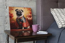 Load image into Gallery viewer, Forbidden City Fawn Pug Wall Art Poster-Art-Dog Art, Home Decor, Poster, Pug-5