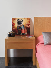 Forbidden City Fawn Pug Wall Art Poster-Art-Dog Art, Home Decor, Poster, Pug-7
